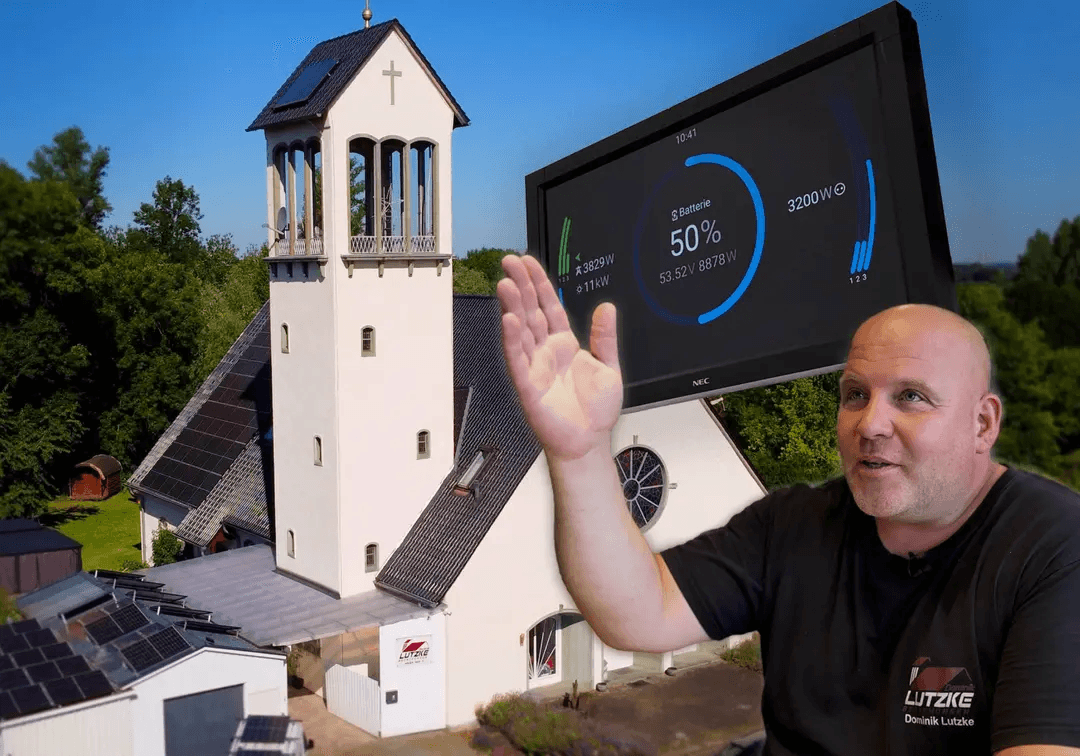 Un installatore di tetti ha superato i costi energetici tedeschi