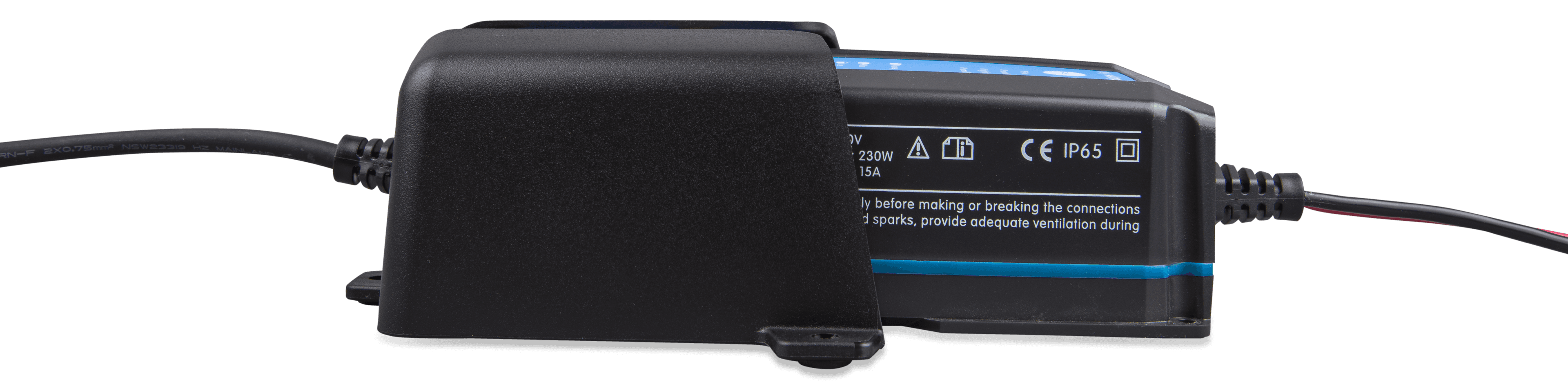 Wall Mount for Blue Smart IP65 Charger 12/10, 12/15, 24/8 (side) thumbnail