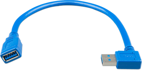 Cavo prolunga USB ad angolo retto