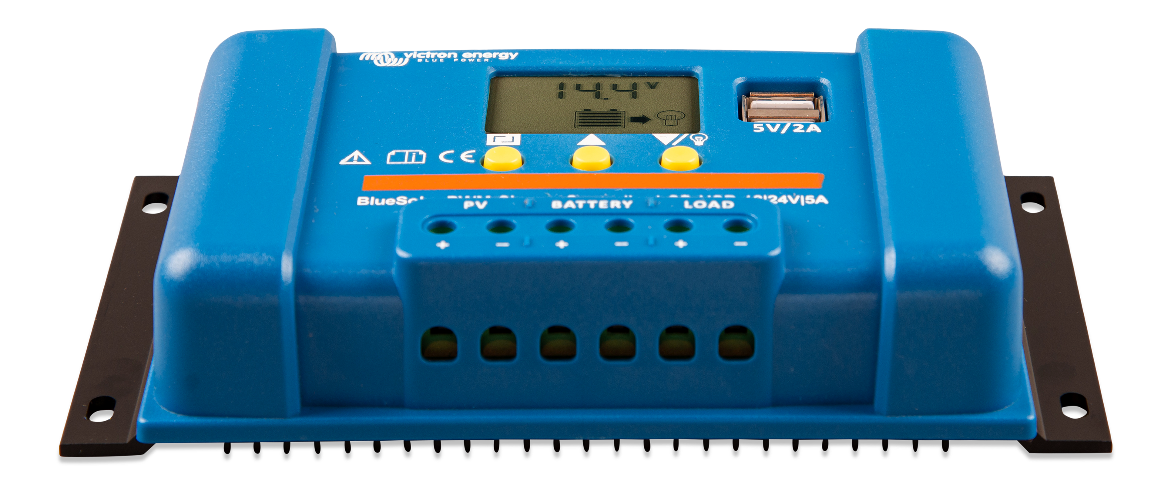 Regolatore di Carica PWM BlueSolar (DUO) LCD e USB - Victron Energy