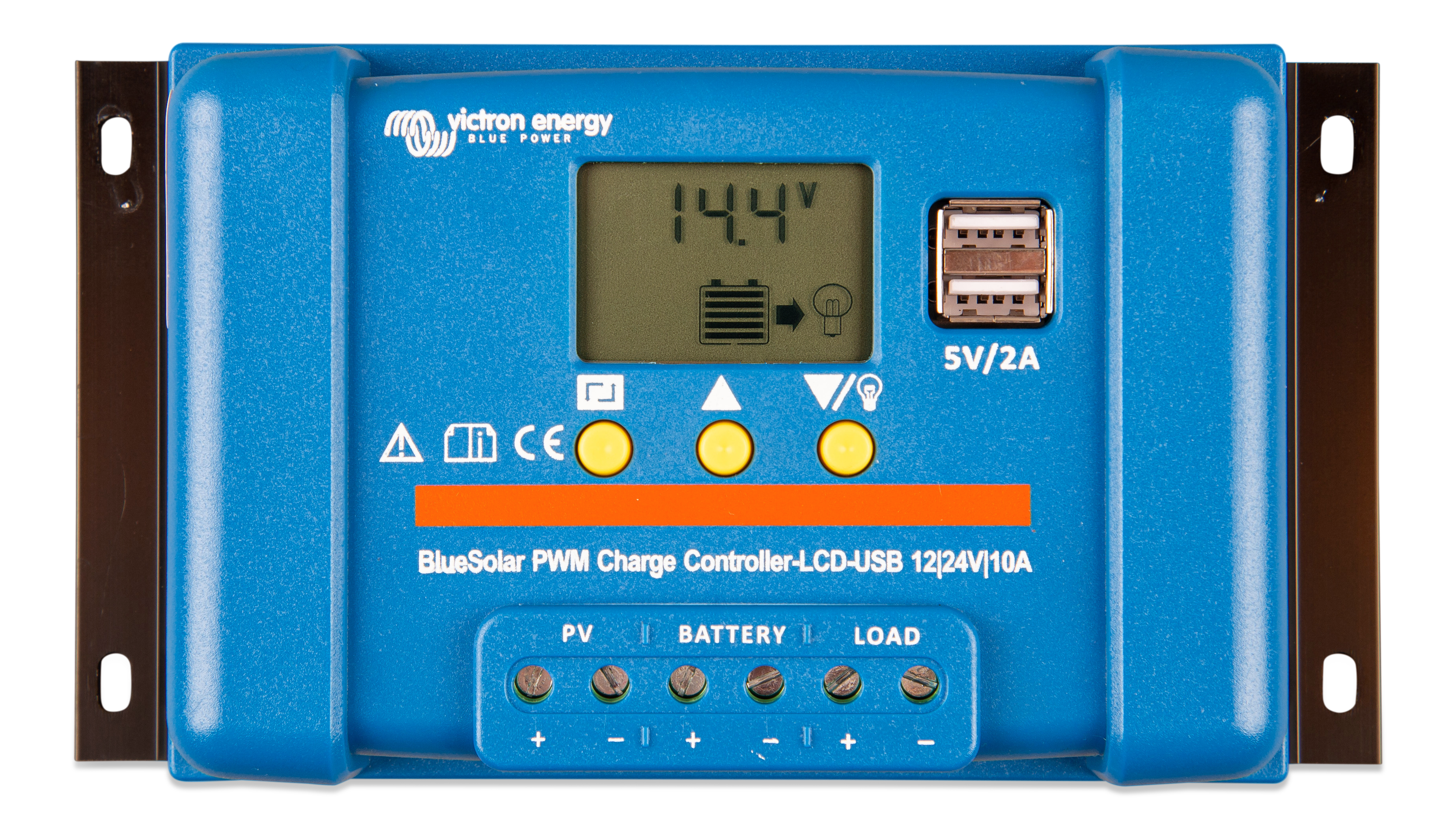 Regolatore di Carica PWM BlueSolar (DUO) LCD e USB - Victron Energy